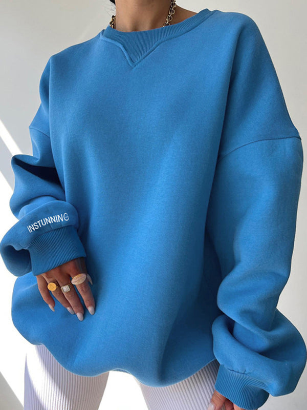 Cozy & Chic Oversized Sweater Loose Fit Casual Comfy Knit for Everyday Vibes