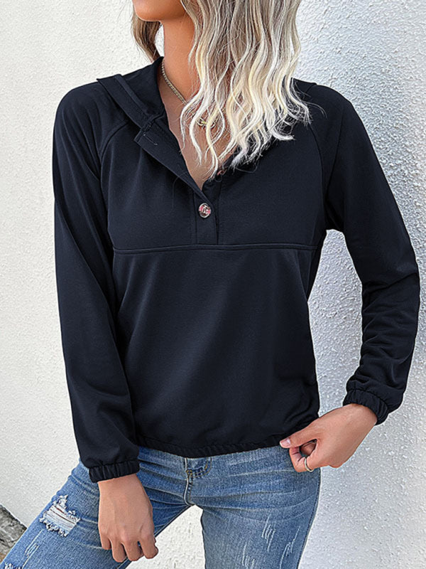 Cozy Casual Hooded Sweatshirt for Women – Fall Winter Must-Have