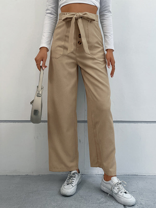 Chic & Comfy Straight-Leg Trousers – Perfect for Any Occasion
