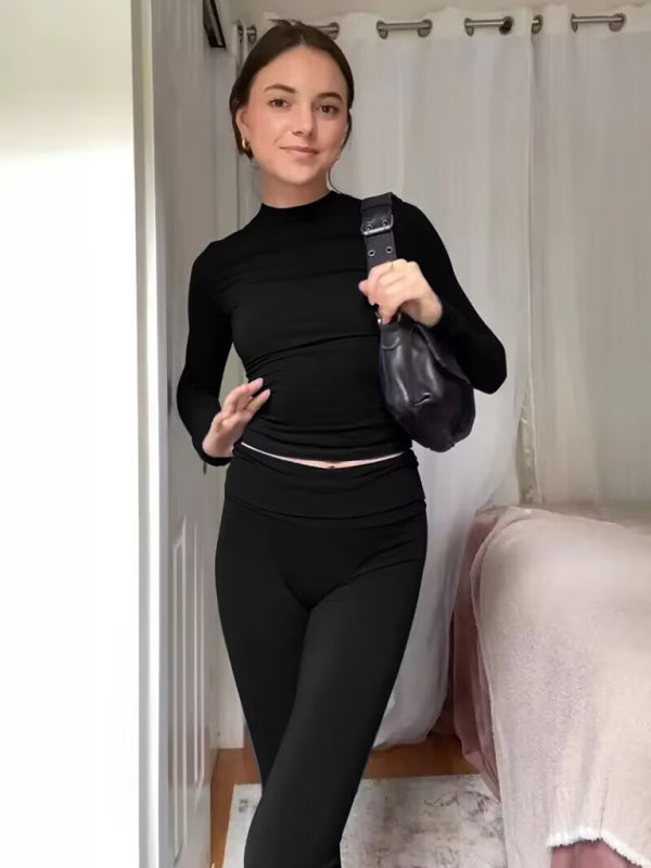 Chic & Classy Retro Two-Piece Suit – Elegant Hong Kong Style Outfit for Any Occasion
