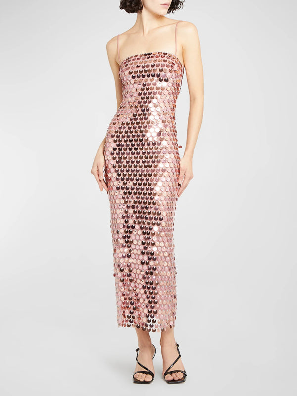 Stunning Strapless Beaded Party Dress – Elegant & stylish Long Gown for Women