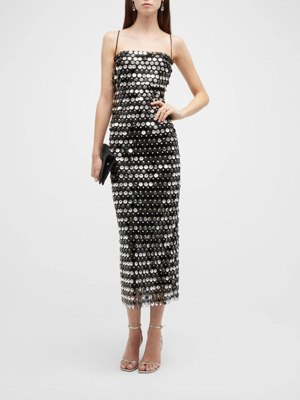 Stunning Strapless Beaded Party Dress – Elegant & stylish Long Gown for Women