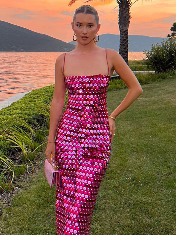 Stunning Strapless Beaded Party Dress – Elegant & stylish Long Gown for Women