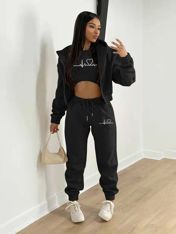 Cozy & Chic Two-Piece Jogger Set – Perfect for Fall & Winter Style