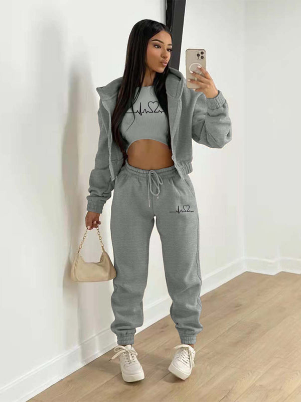 Cozy & Chic Two-Piece Jogger Set – Perfect for Fall & Winter Style