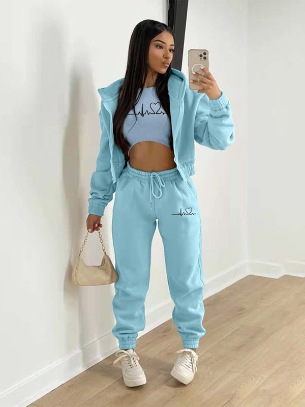 Cozy & Chic Two-Piece Jogger Set – Perfect for Fall & Winter Style