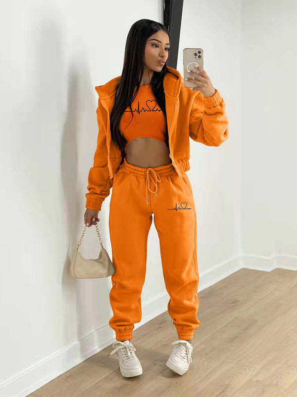 Cozy & Chic Two-Piece Jogger Set – Perfect for Fall & Winter Style