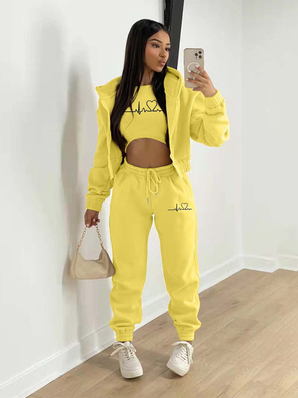Cozy & Chic Two-Piece Jogger Set – Perfect for Fall & Winter Style