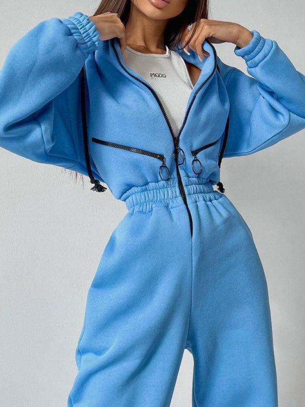 Women's Zip Up Tracksuit Set – Comfy, Stylish & Perfect for Any Occasion