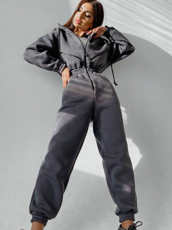 Women's Zip Up Tracksuit Set – Comfy, Stylish & Perfect for Any Occasion