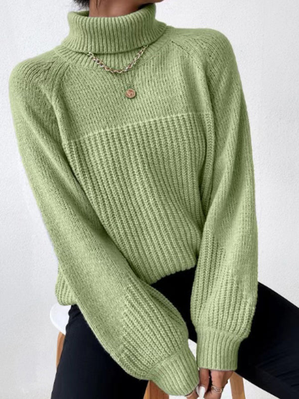 Cozy Chic Knitted Sweater – Soft Lapel Pullover for Fall & Winter Vibes