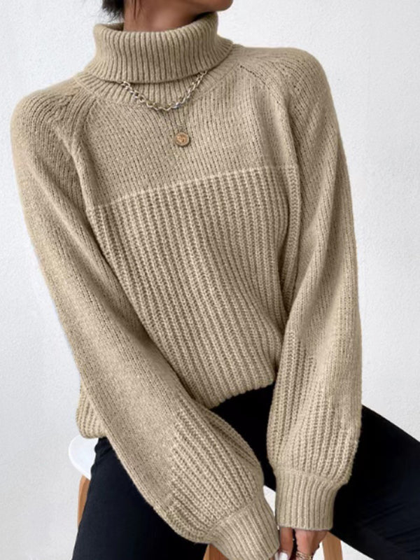 Cozy Chic Knitted Sweater – Soft Lapel Pullover for Fall & Winter Vibes