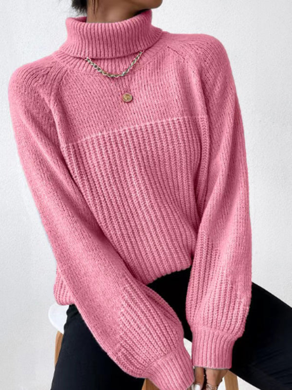 Cozy Chic Knitted Sweater – Soft Lapel Pullover for Fall & Winter Vibes