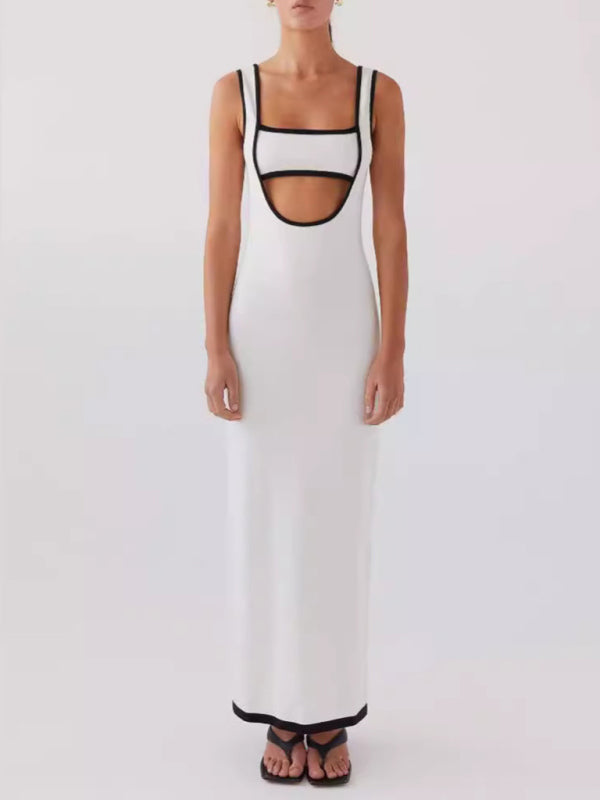 Stunning Backless Hollow Out Evening Dress – Elegant & stylish Maxi Dress for Women