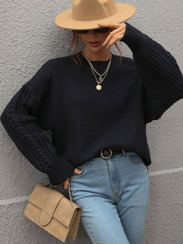 Cozy Knit Twist Sweater – Stylish, Warm & Perfect for Any Outfit