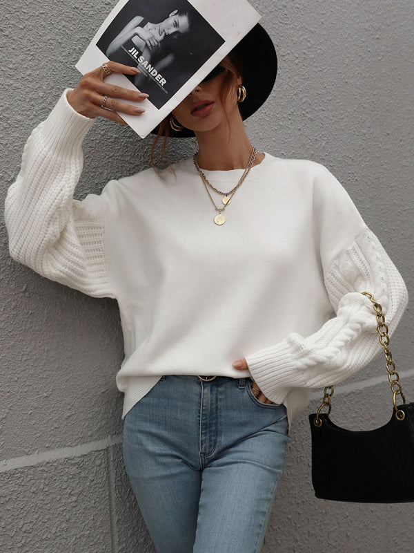 Cozy Knit Twist Sweater – Stylish, Warm & Perfect for Any Outfit