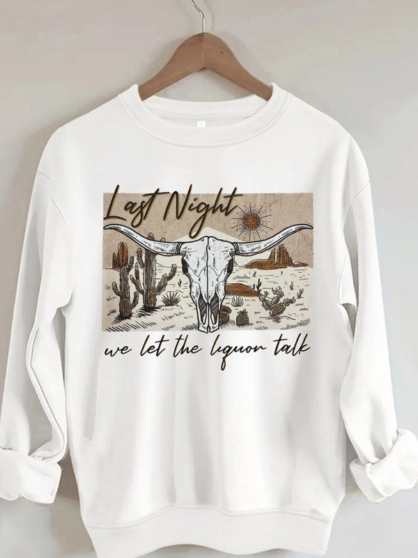 Cozy Chic Deer Print Sweatshirt for Women – Casual & Stylish Must-Have