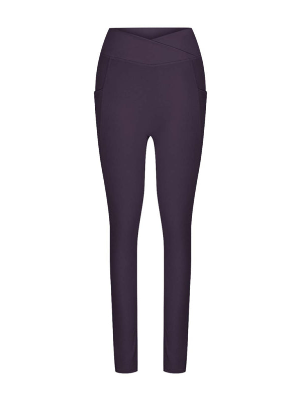 ✨ High-Waist Yoga Pants with Pockets – Sculpt, Lift & Slay ✨