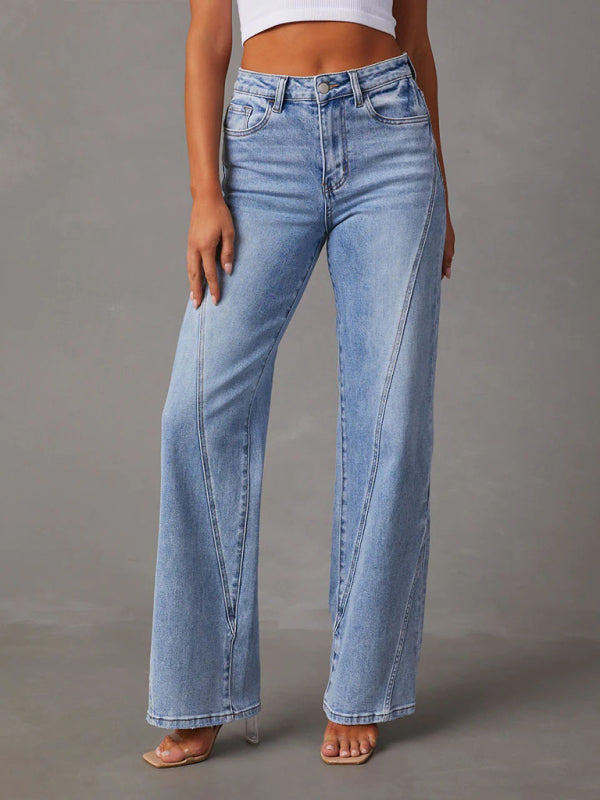 👖 Effortless Chic Wide-Leg Jeans – Trendy, Comfy & Stylish for Any Occasion! ✨