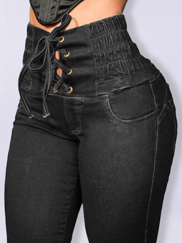 🔥 High-Waisted Slimming Butt-Lifting Jeans Snatch Your Waist & Sculpt Your Curves ✨😍