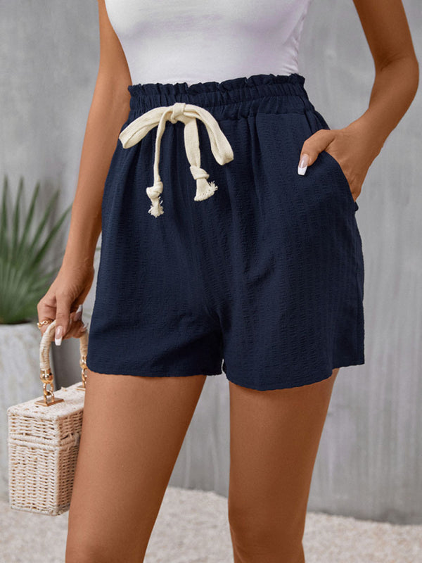 Comfy Chic Elastic Waist Shorts – Casual, Stylish & Perfect for Summer