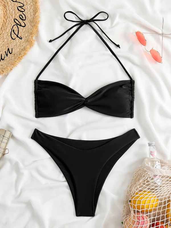 Fierce & Flawless Leopard Print Bikini Set – stylish Adjustable Two-Piece Swimwear