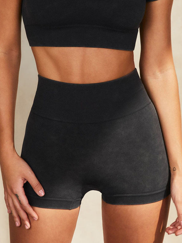 🛍️ Trendy 2-Piece Yoga Shorts Set – Sporty, Comfy & Chic 🏋️‍♀️