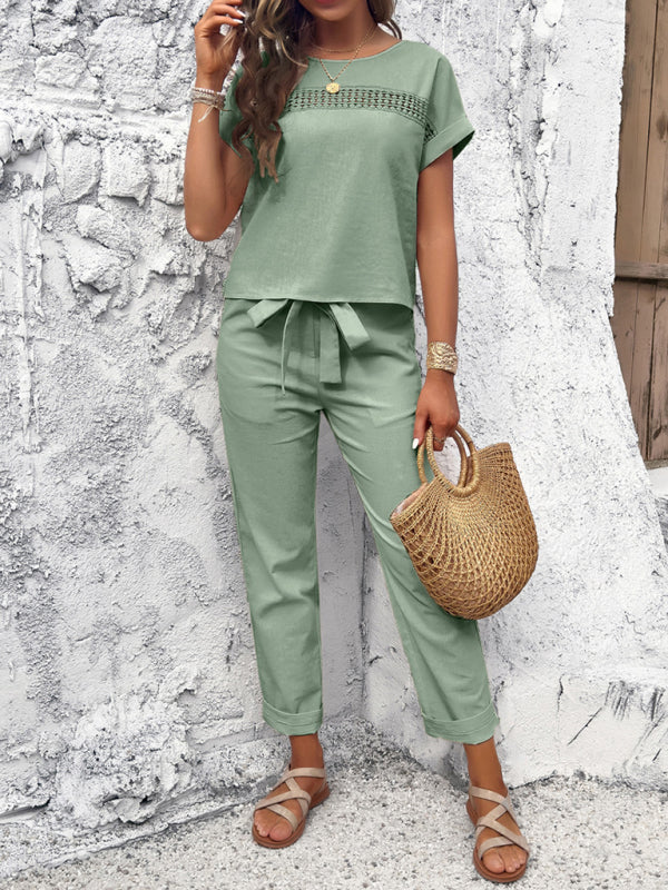 Chic & Casual Two-Piece Set – Effortless Style for Any Occasion