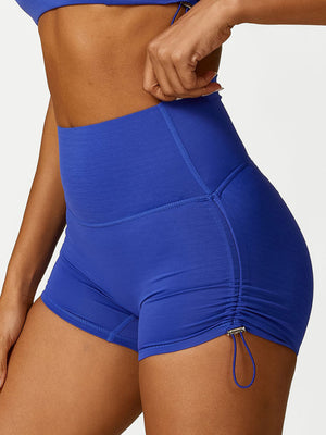 🩷 Breathable Drawstring Yoga Shorts Ultra-Stretch Running Activewear 🏋️‍♀️