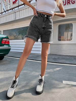 👖 Trendy High-Waisted Loose Denim Shorts – Casual, Chic & Comfy for Summer ☀️