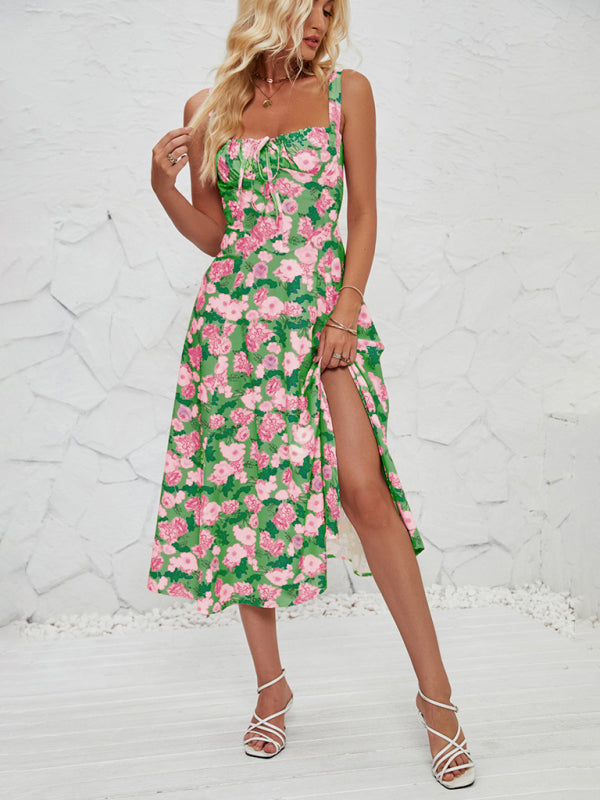 Flowy Floral Maxi Dress – Elegant Boho Summer Outfit