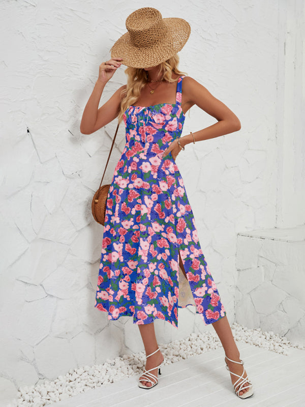 Flowy Floral Maxi Dress – Elegant Boho Summer Outfit