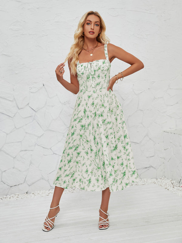 Flowy Floral Maxi Dress – Elegant Boho Summer Outfit