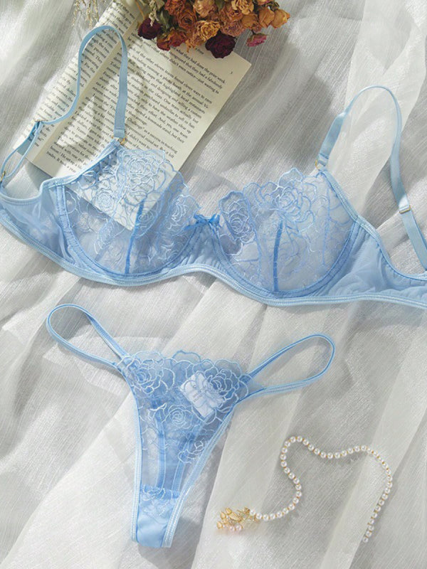 stylish Lace Three-Point intimates Set – Sultry & Stylish Underwear