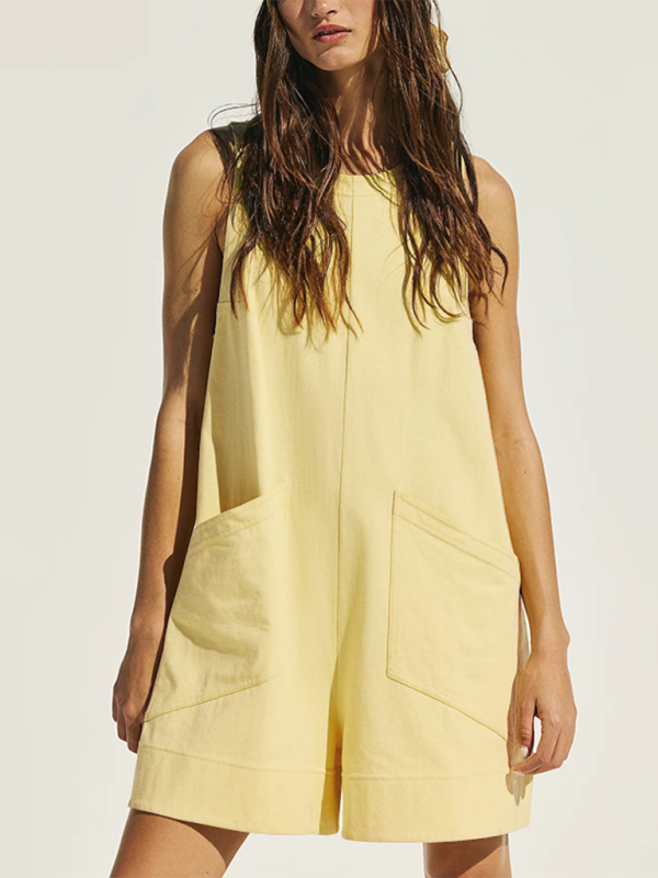 Effortless Chic Cotton Jumpsuit – Casual & Comfy Must-Have