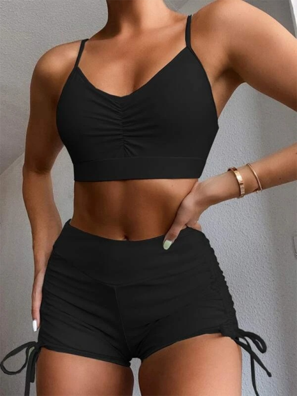 Chic High-Waist Bikini Set Flattering Swimwear – Perfect Fit & stylish Vibes