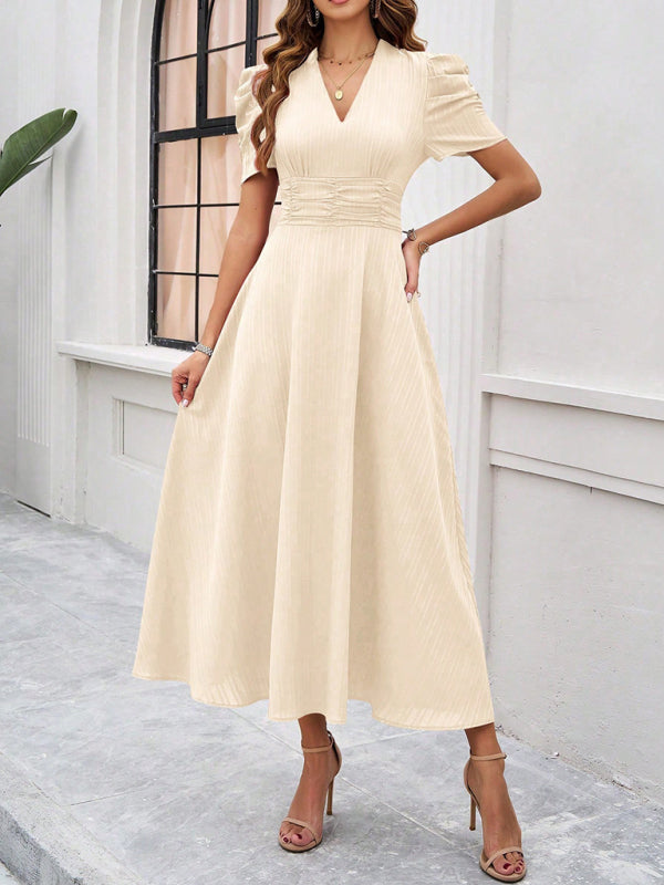 Elegant Waist Dress for Women – Chic & Flattering Spring Fashion