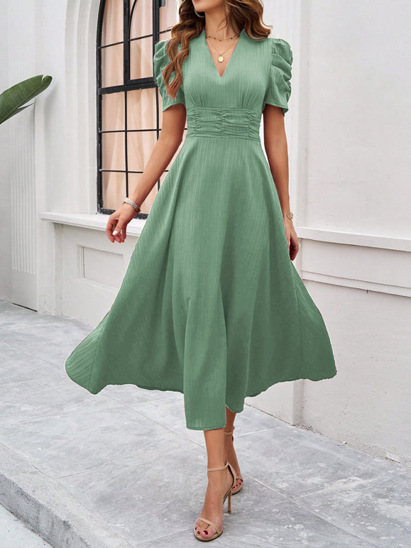 Elegant Waist Dress for Women – Chic & Flattering Spring Fashion
