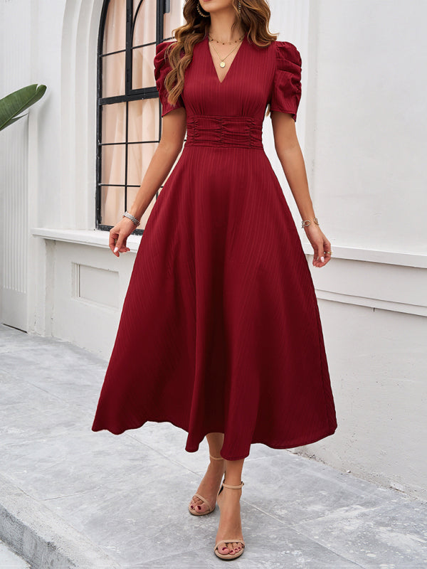 Elegant Waist Dress for Women – Chic & Flattering Spring Fashion
