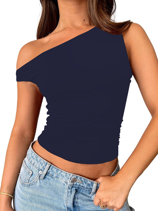 Chic Off-Shoulder Tank Top – Trendy & Flattering for Any Look