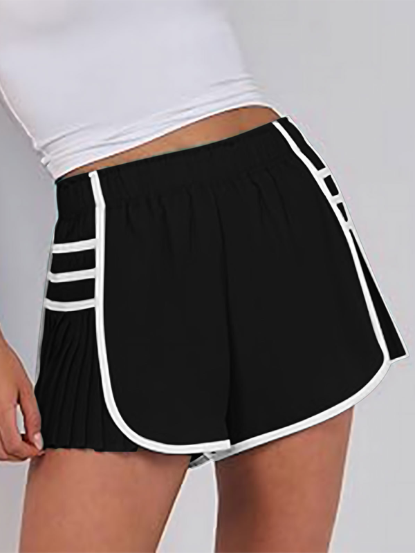 🩷 Quick-Dry Pleated Sports Shorts – Flattering, Breathable & Stylish 🏃‍♀️