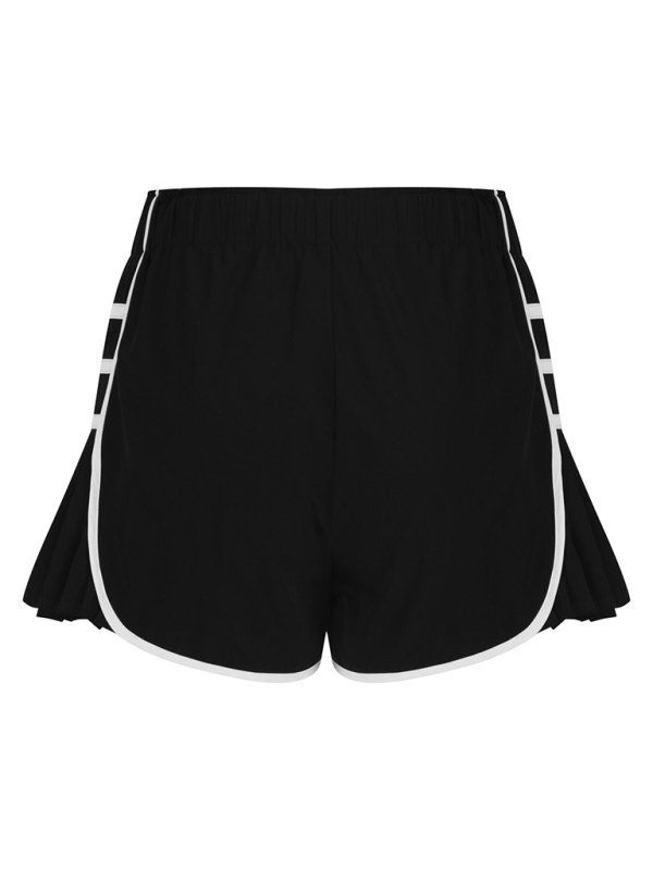 🩷 Quick-Dry Pleated Sports Shorts – Flattering, Breathable & Stylish 🏃‍♀️