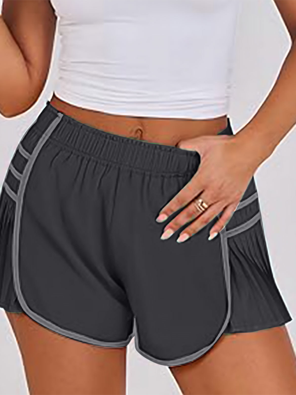 🩷 Quick-Dry Pleated Sports Shorts – Flattering, Breathable & Stylish 🏃‍♀️