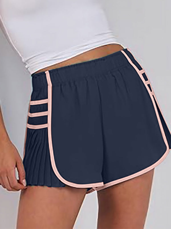 🩷 Quick-Dry Pleated Sports Shorts – Flattering, Breathable & Stylish 🏃‍♀️