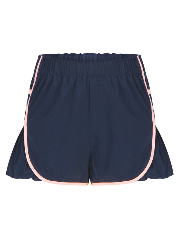 🩷 Quick-Dry Pleated Sports Shorts – Flattering, Breathable & Stylish 🏃‍♀️