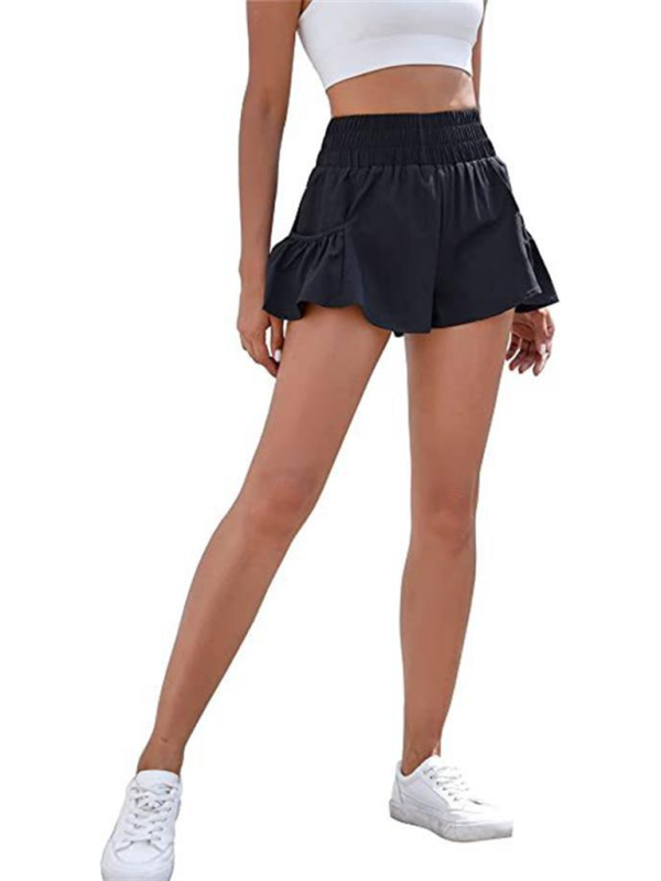 🔥 High Waist Quick Dry Running Shorts with Pockets for Women – Stylish & Comfy Activewear 🏃‍♀️