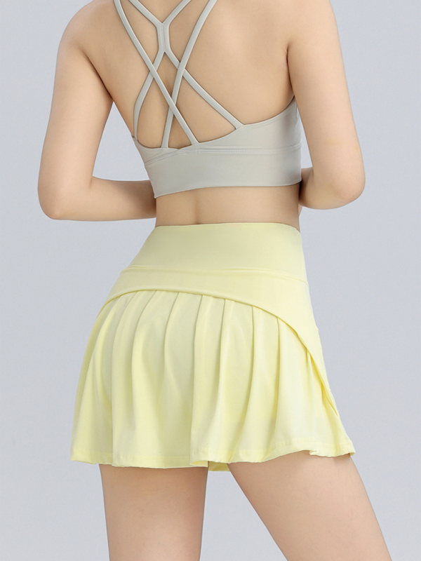 🩷 High-Waist Athletic Skort – Flattering, Breathable & Perfect for Tennis, Gym & Everyday Wear 🩷