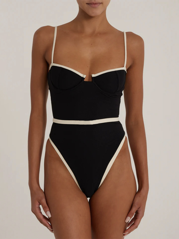 Summer Ready stylish One-Piece Swimsuit – Flattering & Trendy Swimwear