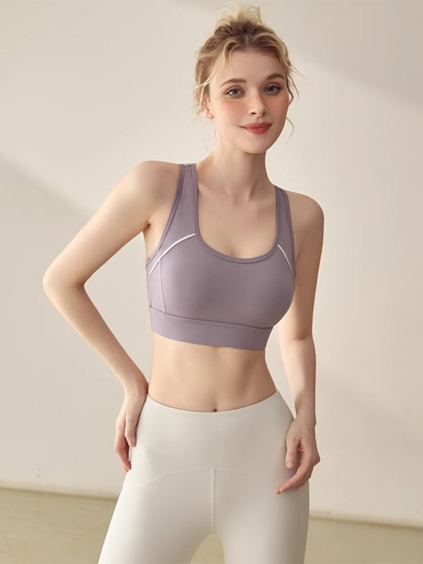 🔥 Shockproof Push-Up Sports Bra – High-Impact Support & Stylish Comfort 💖