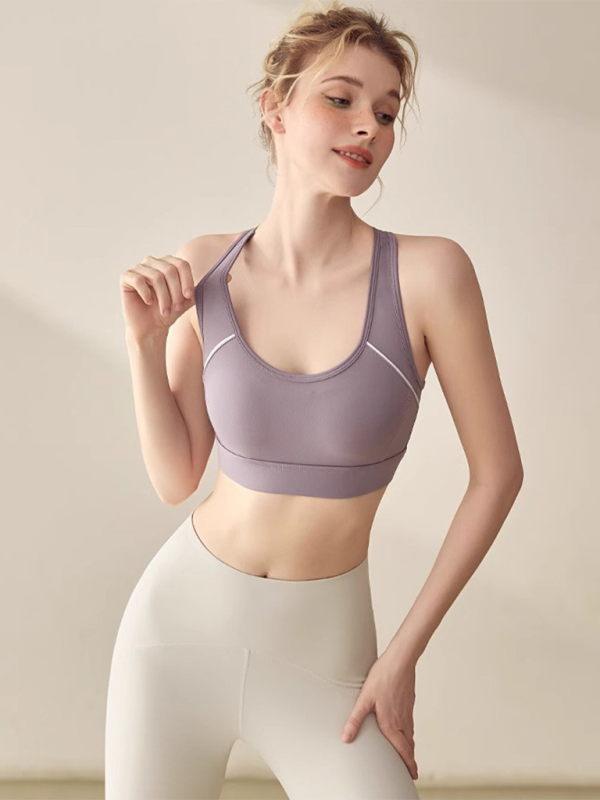 Shockproof Push-Up Sports Bra – High-Impact Support & Stylish Comfort